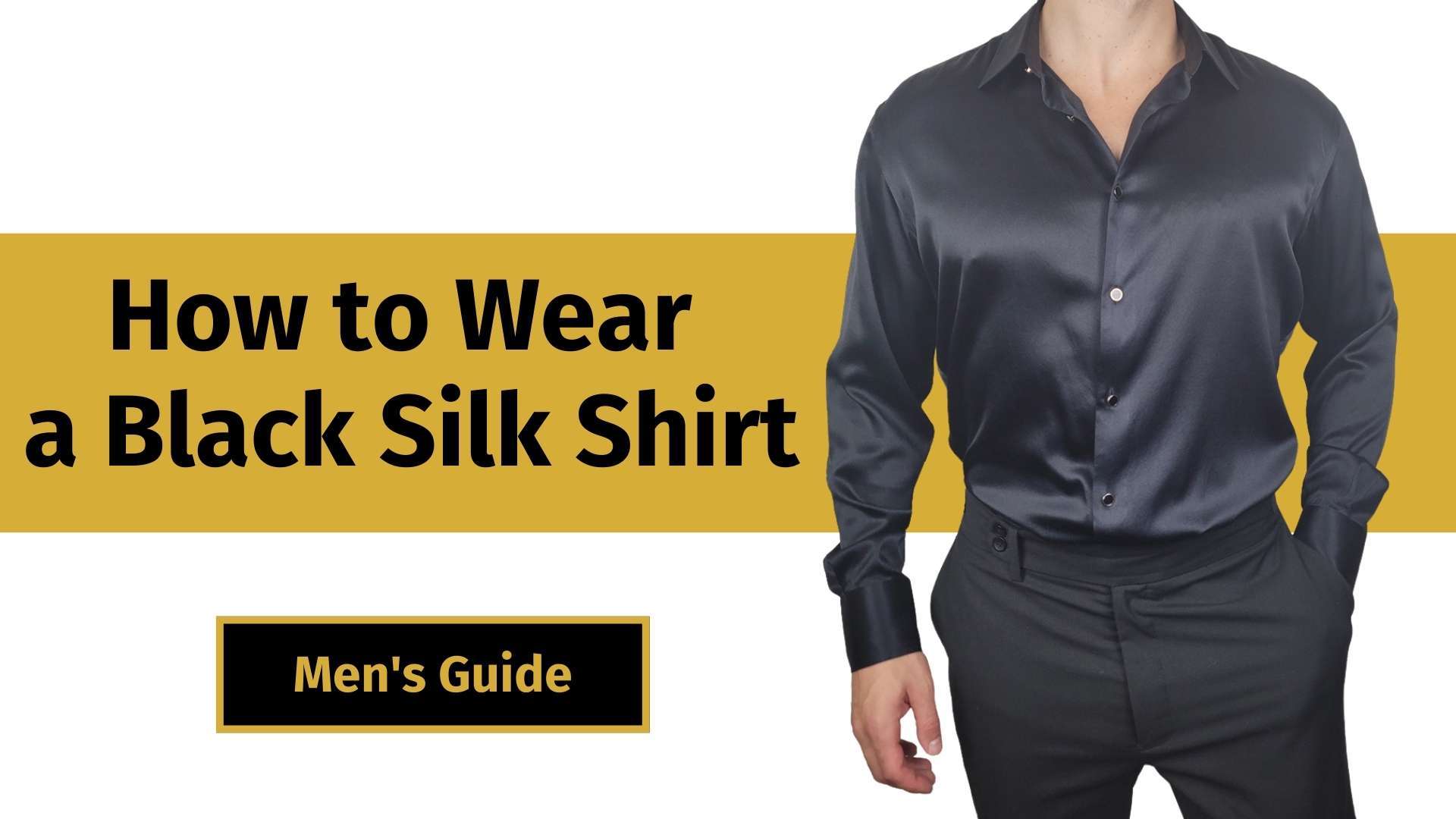 How to wear a black shirt clearance